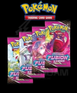 fusion strike sleeved booster pack art bundle