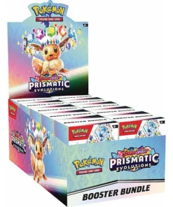 prismatic evolutions booster bundle display