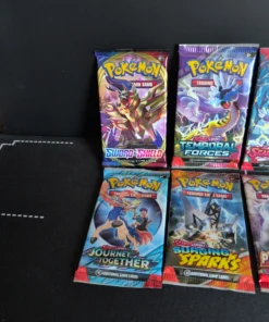 black wolf pack 10pk sleeved booster pack bundle