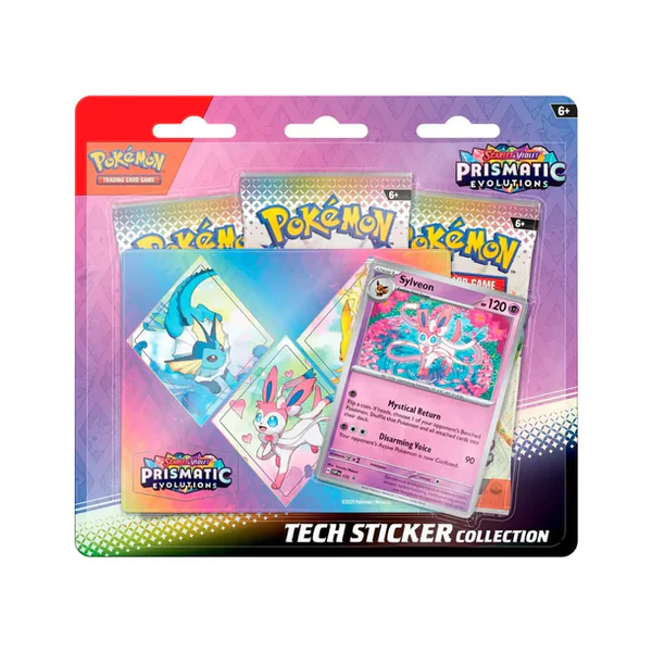 prismatic evolutions tech sticker collection