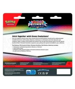 prismatic evolutions tech sticker collection