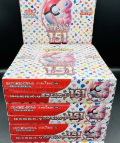 pokemon 151 booster box case