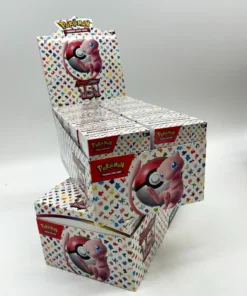 pokemon 151 booster bundle display