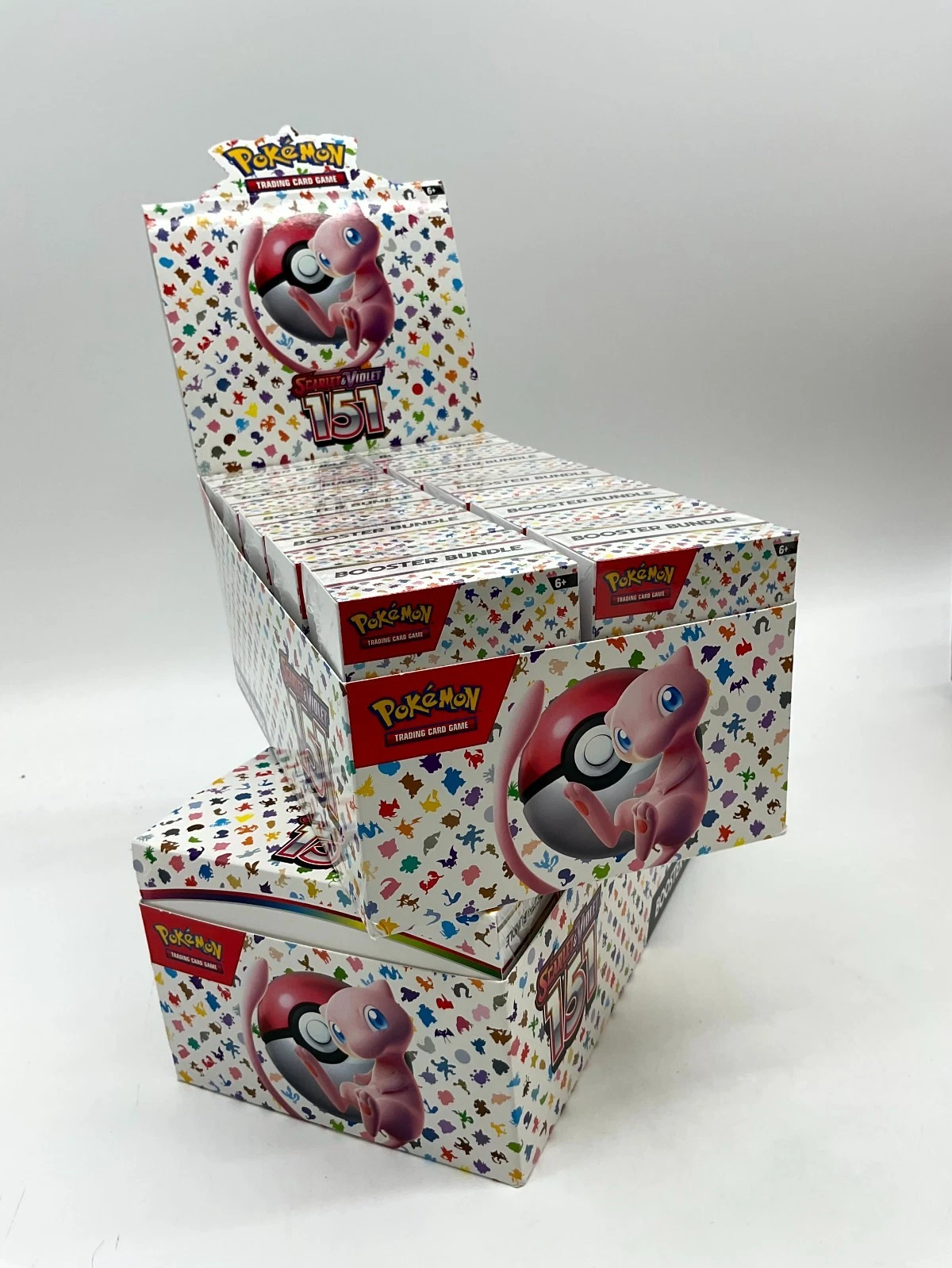 pokemon 151 booster bundle display