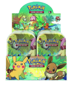 kanto friends mini tin display